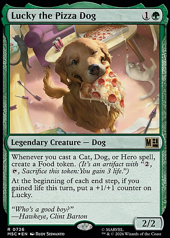 Lucky the Pizza Dog