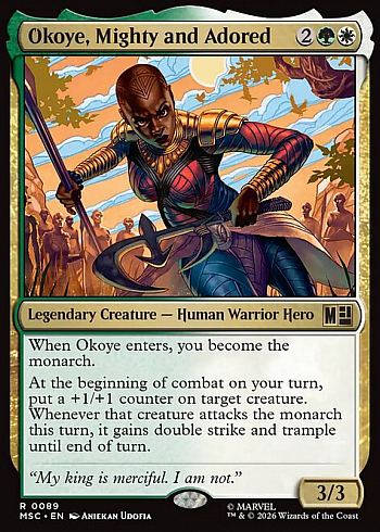 Okoye, Mighty and Adored