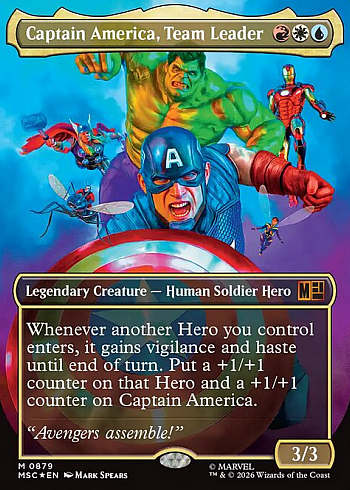 Captain America, Team Leader