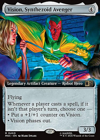 Vision, Synthezoid Avenger