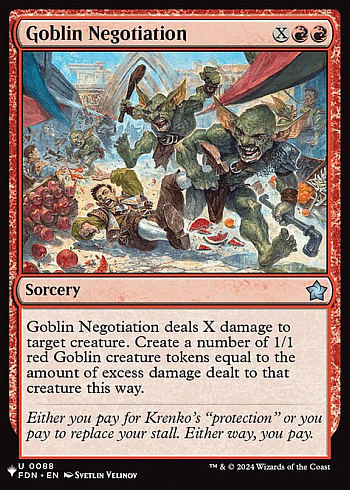 Goblin Negotiation