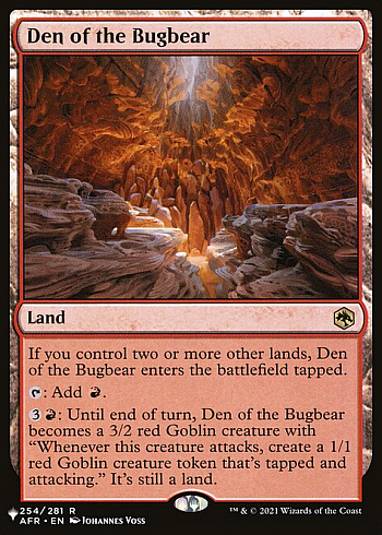 Den of the Bugbear