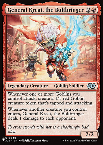 General Kreat, the Boltbringer