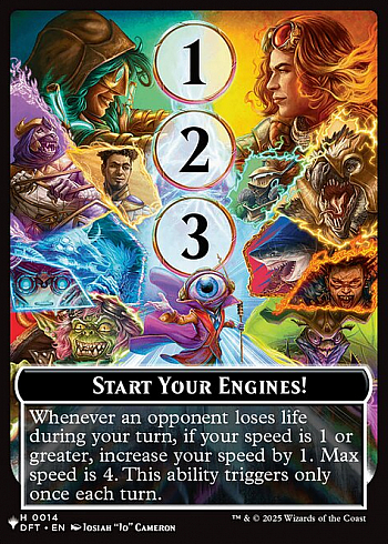 Start Your Engines! // Max Speed