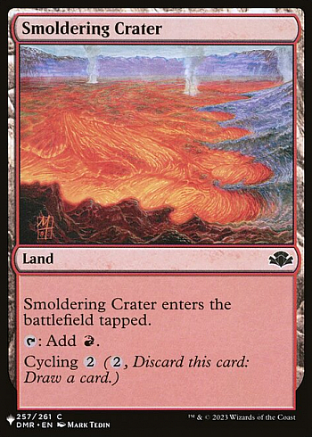 Smoldering Crater
