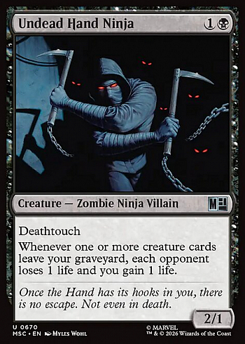 Undead Hand Ninja