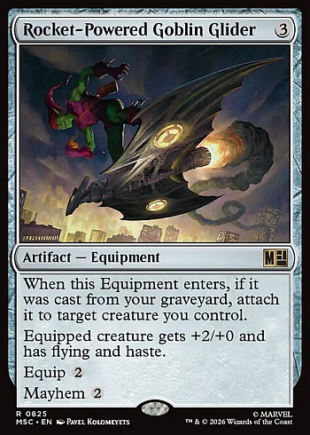 Rocket-Powered Goblin Glider