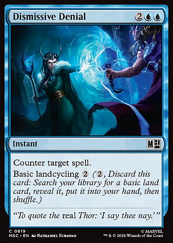 Dismissive Denial