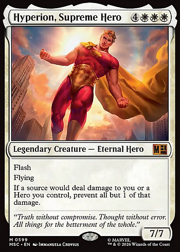 Hyperion, Supreme Hero