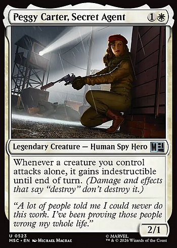 Peggy Carter, Secret Agent