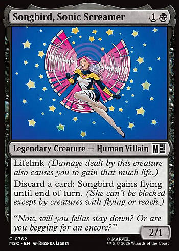 Songbird, Sonic Screamer