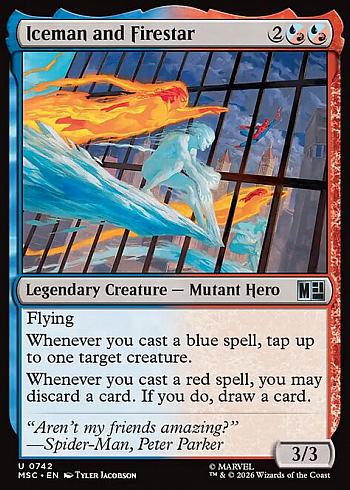 Iceman and Firestar
