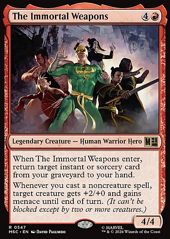 The Immortal Weapons