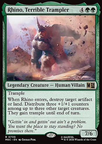 Rhino, Terrible Trampler