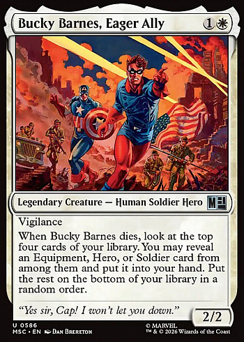 Bucky Barnes, Eager Ally