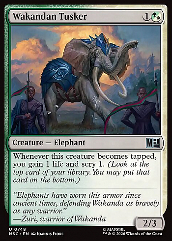Wakandan Tusker
