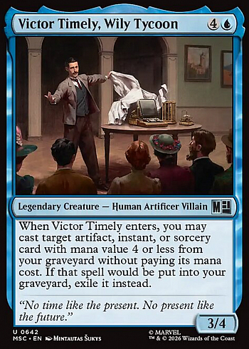 Victor Timely, Wily Tycoon