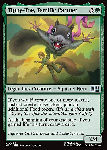 Tippy-Toe, Terrific Partner