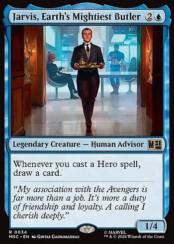 Jarvis, Earth's Mightiest Butler