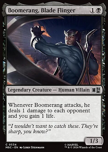 Boomerang, Blade Flinger