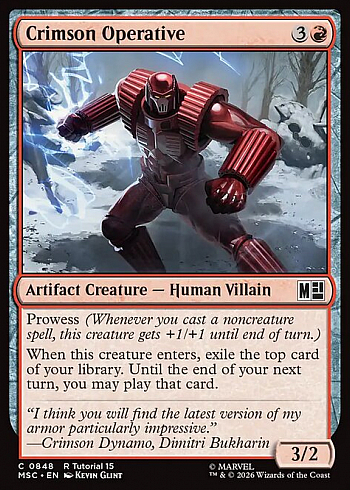Crimson Operative