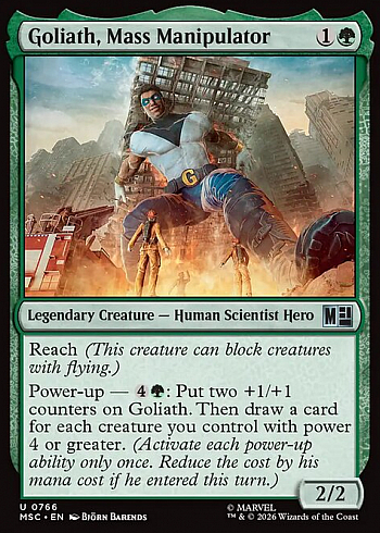 Goliath, Mass Manipulator