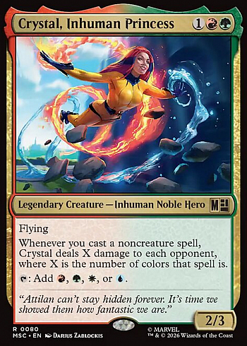 Crystal, Inhuman Princess