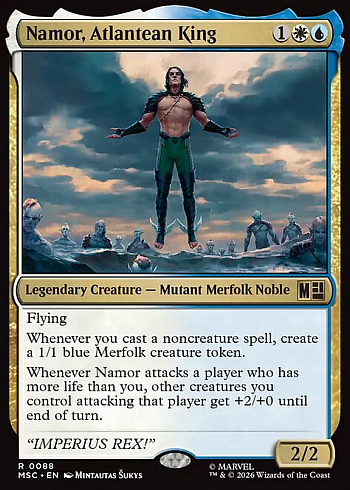 Namor, Atlantean King