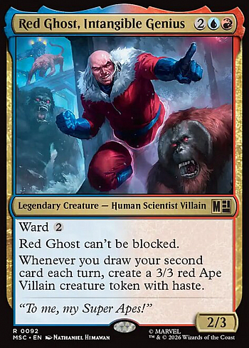 Red Ghost, Intangible Genius