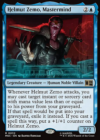 Helmut Zemo, Mastermind