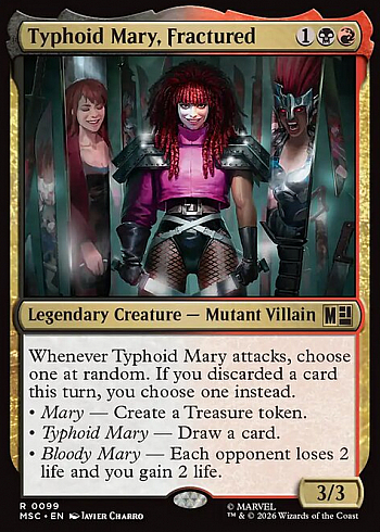 Typhoid Mary, Fractured