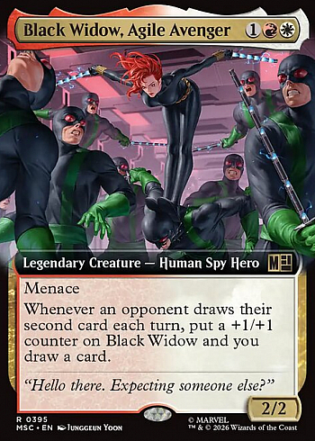Black Widow, Agile Avenger