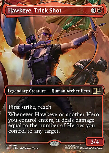 Hawkeye, Trick Shot