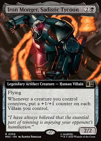 Iron Monger, Sadistic Tycoon