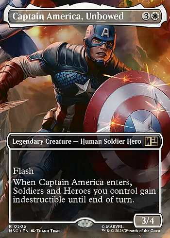 Captain America, Unbowed