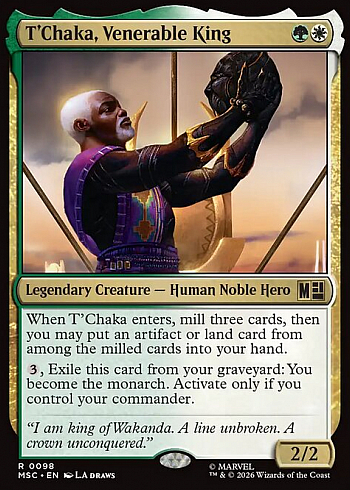 T'Chaka, Venerable King