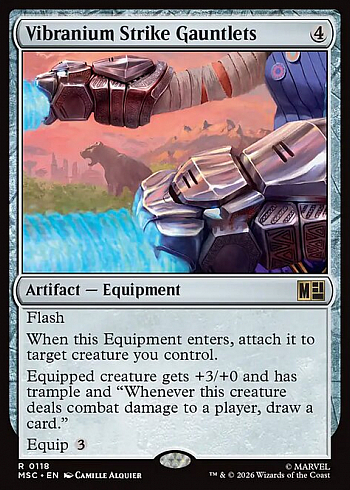 Vibranium Strike Gauntlets