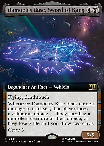 Damocles Base, Sword of Kang