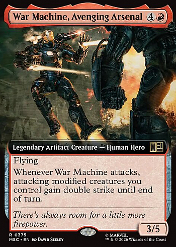 War Machine, Avenging Arsenal
