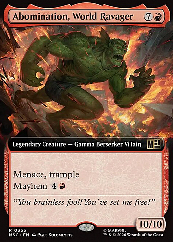 Abomination, World Ravager