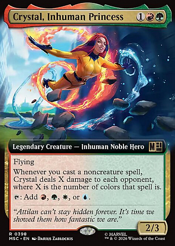 Crystal, Inhuman Princess