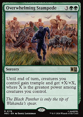 Overwhelming Stampede