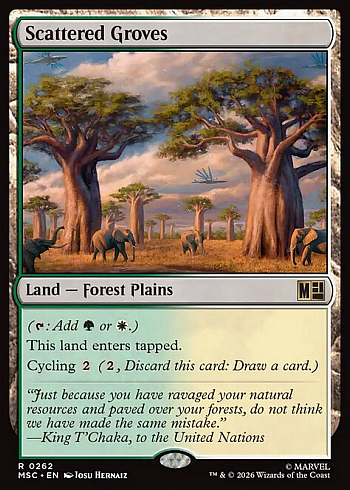 Scattered Groves