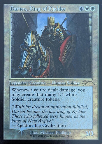 Darien, King of Kjeldor