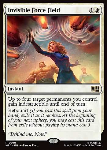 Invisible Force Field