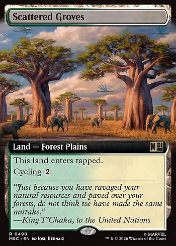Scattered Groves
