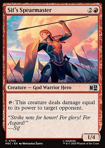 Sif's Spearmaster