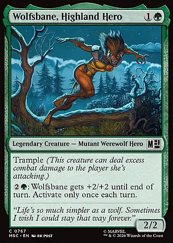 Wolfsbane, Highland Hero