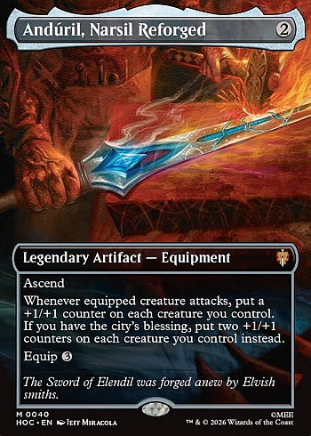 Andúril, Narsil Reforged