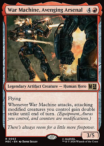 War Machine, Avenging Arsenal